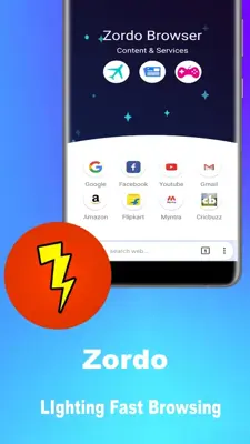 Zordo Browser android App screenshot 2